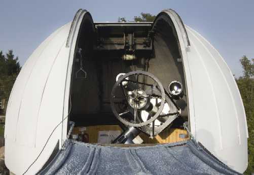 Sormano' telescope and its dome