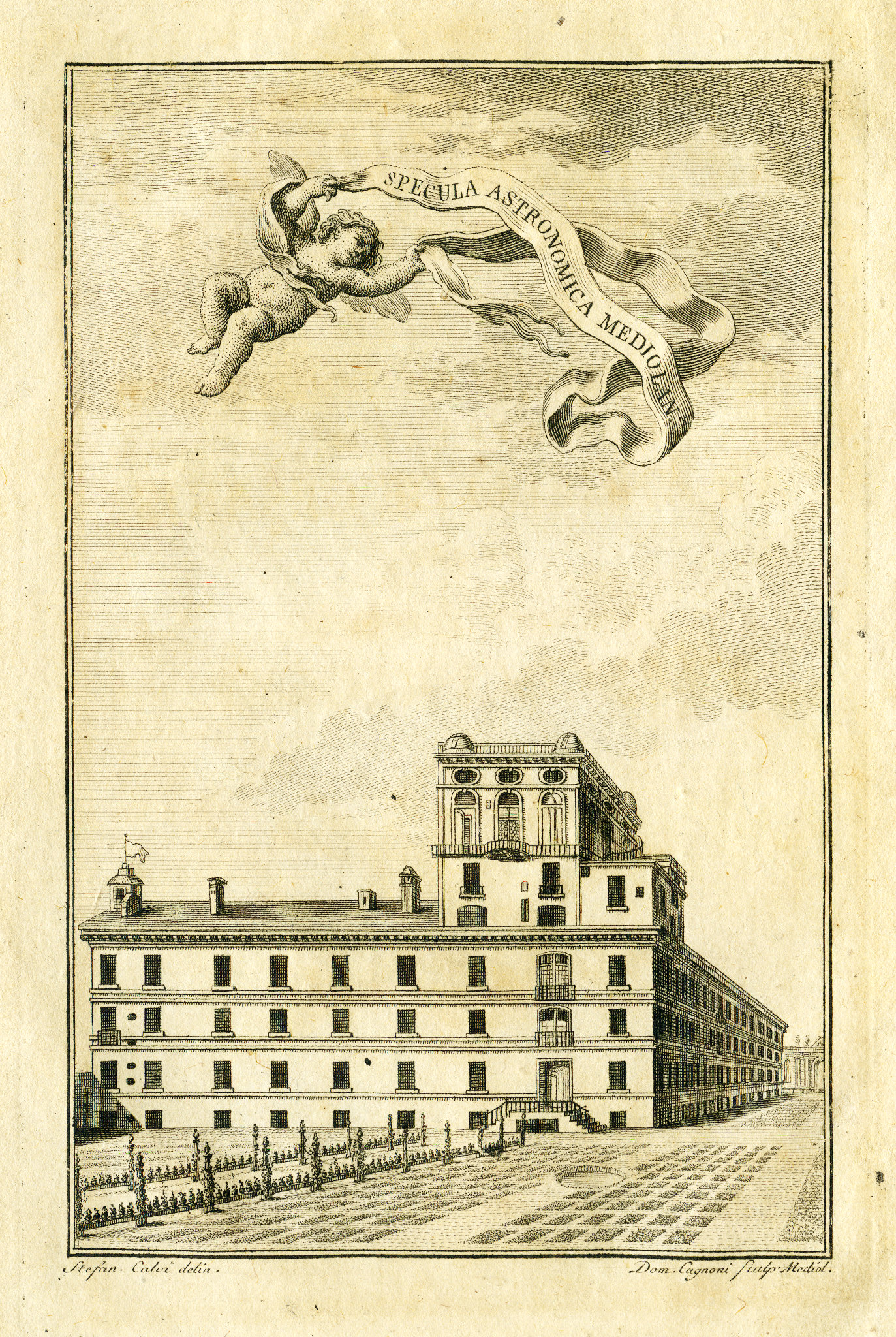 La Specola di Brera nel 1777