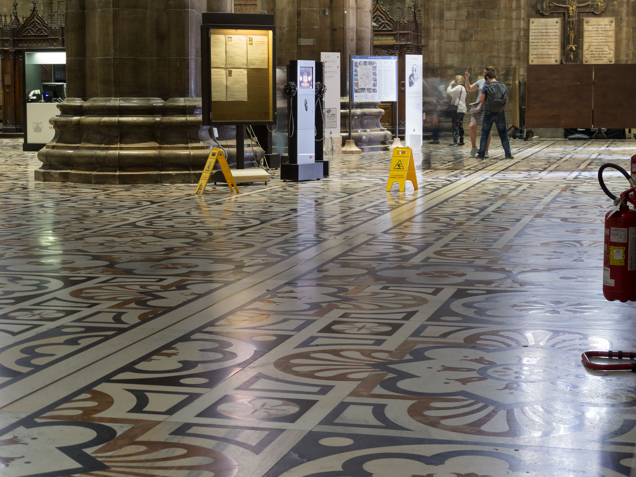 La meridiana del Duomo di Milano