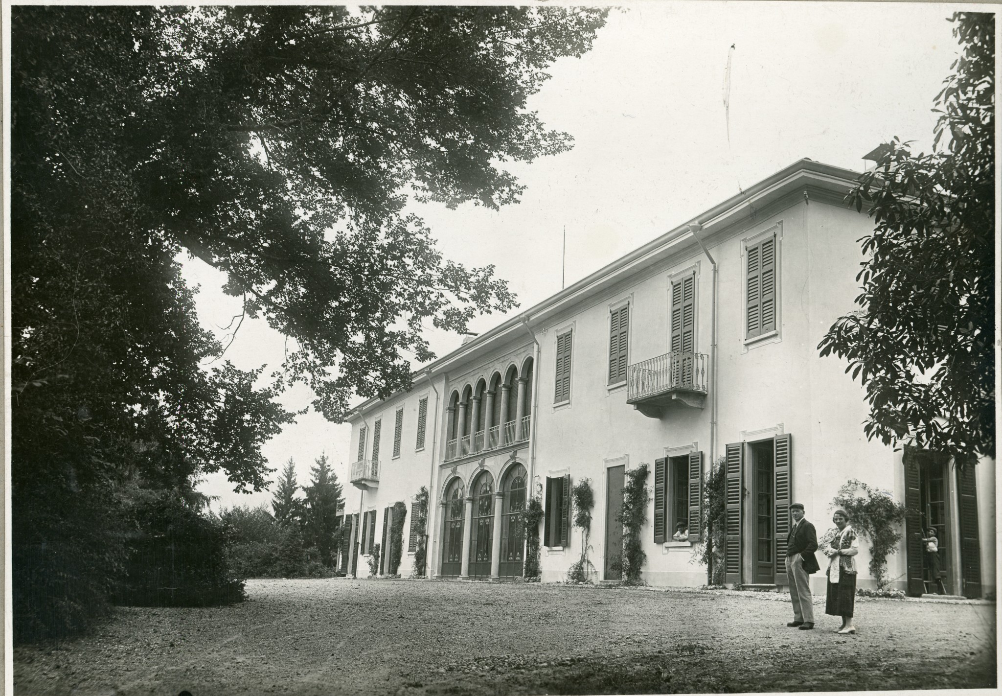 Villa San Rocco prima dell'Osservatorio